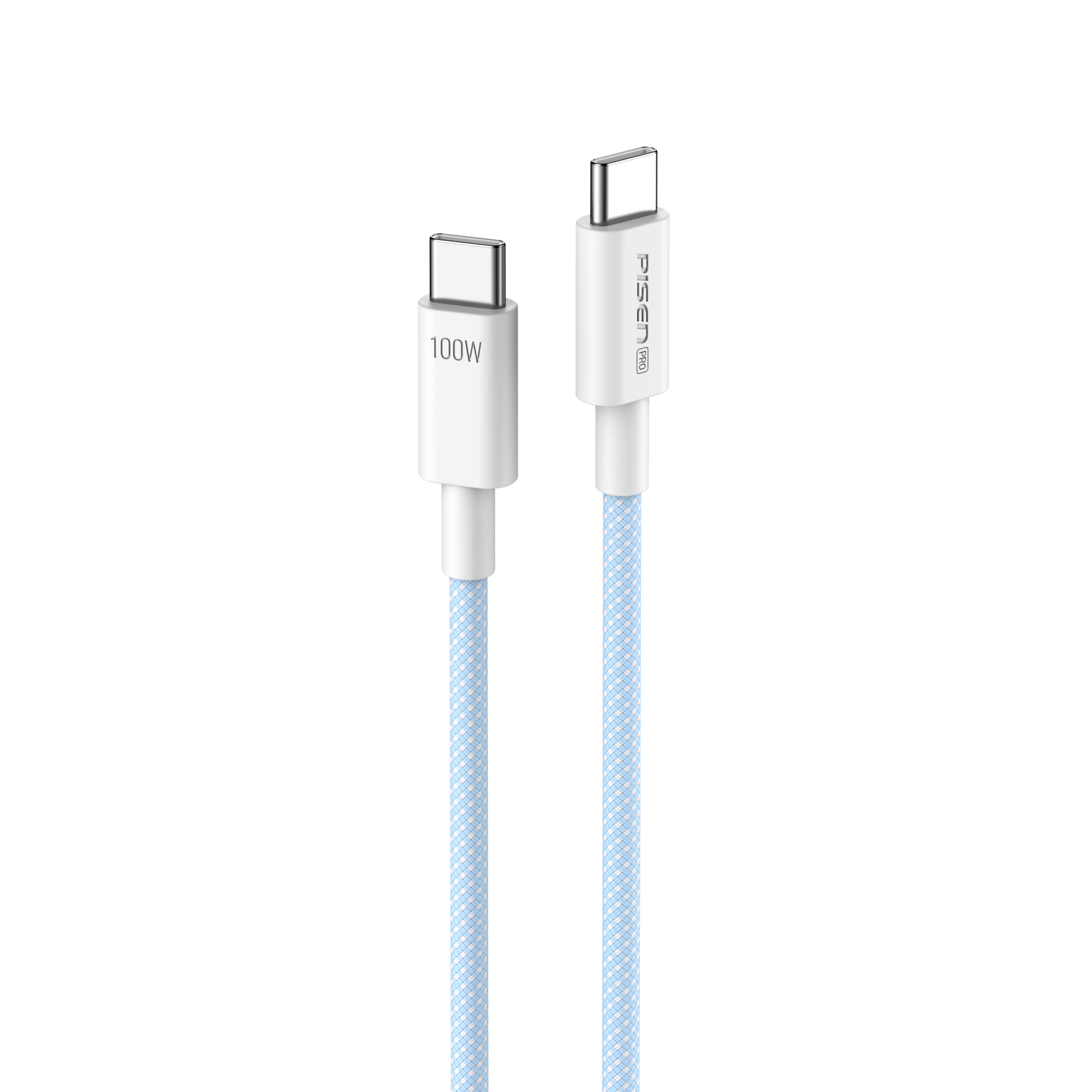 PISEN Vivid Series Type-C to Type-C 100W Data Charging Cable 1m CC12-1000