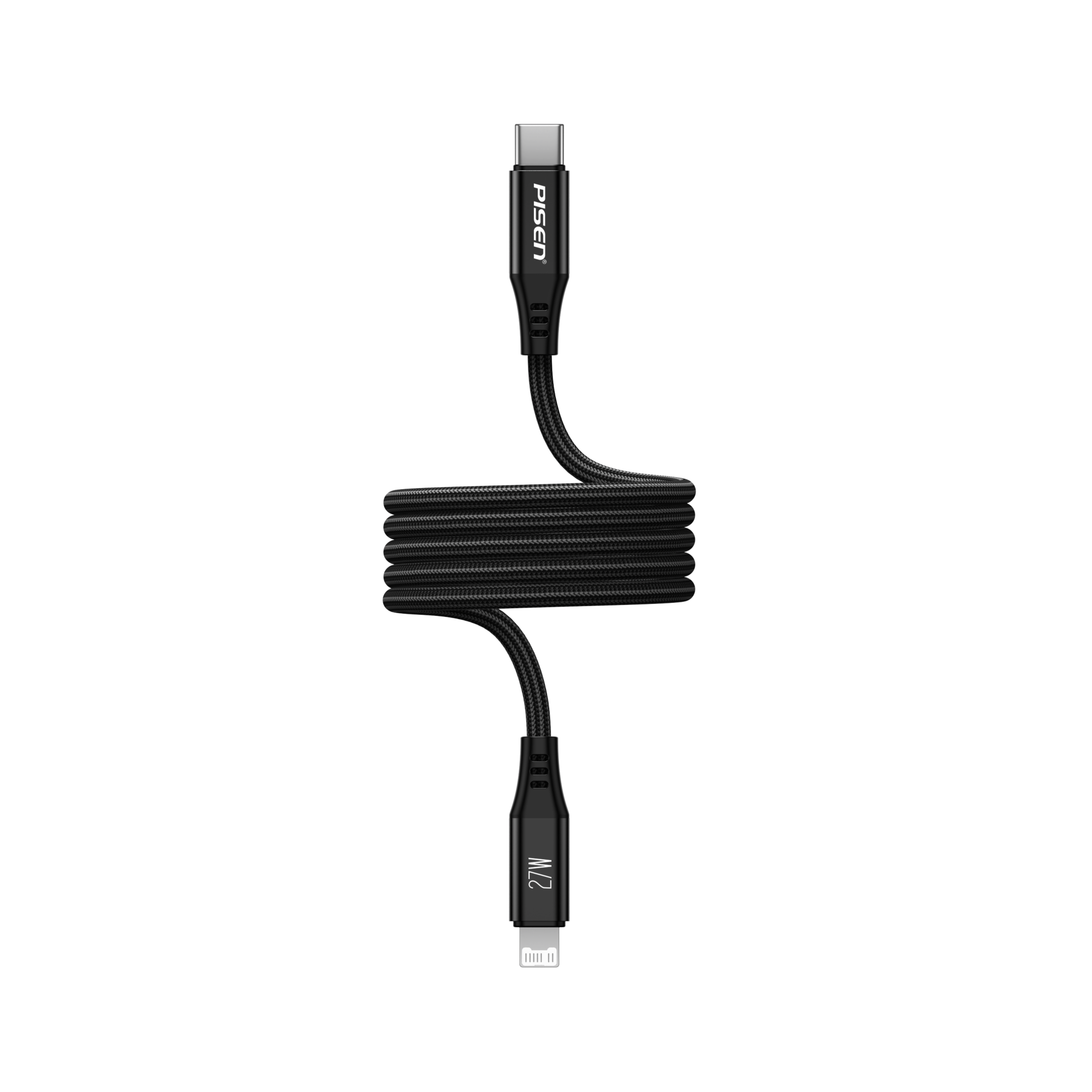 PISEN MagiPi Magloop Type-C to Type-C 60W 急速充電ケーブル 1M(ブラック) CC-FC22-1000